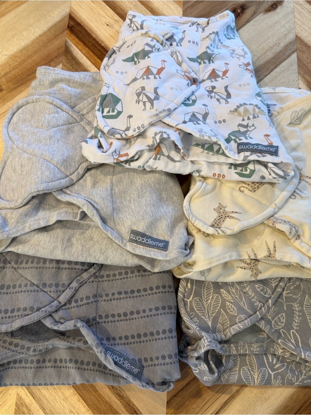 0-3 Swaddles (SET OF 5)